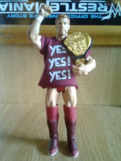 WWE Mattel DANIEL BRYAN T Shirt Belt Ultra Rare Wrestling Figure Yes