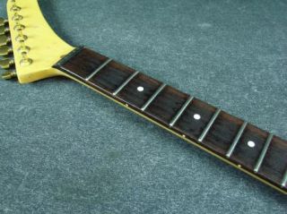 1980s USA Custom Hockey Stick Headstock Guitar Neck