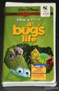Disney A Bugs Life New VHS Classic Gold Collection