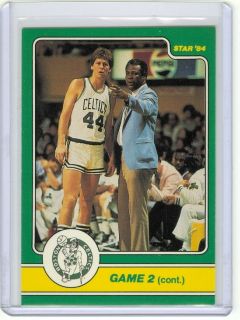 1984 Star Celtics Champs 6 Danny Ainge K C Jones NRMT