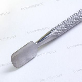 Cuticle Nail Pusher Remover Stainless Steel Manicure