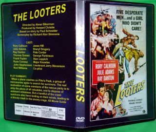 The Looters DVD Rory Calhoun Julie Adams Ray Danton