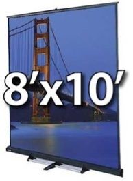 Da Lite Floor Model C Projection Screen 8x10 with Floor Stand 40269