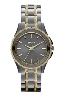 DKNY Crystal Detail Bracelet Watch