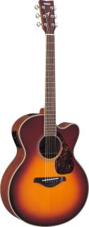 The Yamaha FJX720SC Solid Spruce Top Mahogany Acoustic Electric Guitar