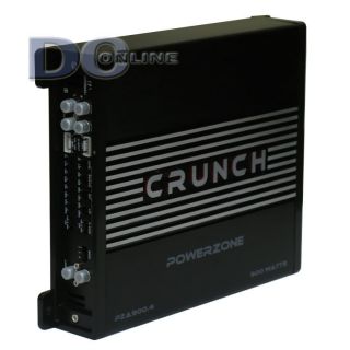 Crunch PZA900 4 Car Audio 4 Channel Amplifier 900W 806576218067