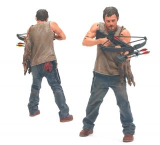 The Walking Dead Zombie TV Series Daryl Dixon 5 Inch Action Figure