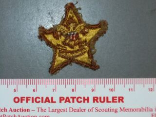 Boy Scout Star Rank Badge Type 1 Teens Era 7737Z