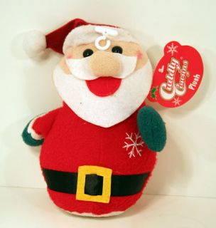 Santa Weeble Cuddly Cousins Stuffed Animal Toy Plush