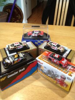  ACTION CARS DALE EARNHARDT ROOKIE RUSTY WALLACE JIMMY SPENCER WINSTON