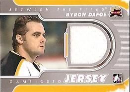 Byron Dafoe 2011 12 Between The Pipes Jersey Bruins