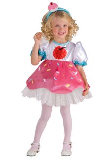 Cupcake Cookie Cutie Treat Halloween Child Toddler 2 4 Costume Girls