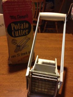 Vintage 1950s Mrs Damar’s French Fried Potato Cutter