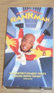  VHS. Blankman is a 1994 superhero parody film starring Damon Wayans
