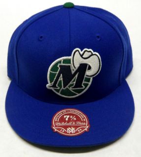 NBA Dallas Mavericks Mitchell and Ness Hardwood Classics Cap Hat 7 3 8