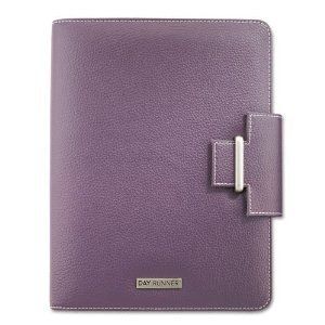 Day Runner Express Terramo Refillable Planner Credit Purple, Undated