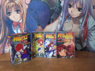 Project A KO Complete Collection Art Box Set Anime DVD US Manga 2002