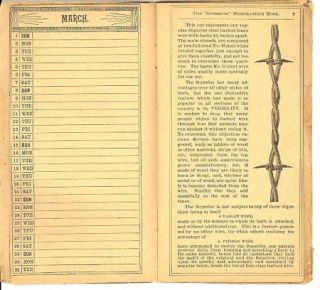 RARE 1891 SUPERIOR BARBED WIRE CO. Memorandum Booklet/Catalog