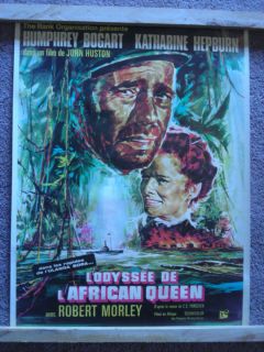 Movie Poster LOdyssee de L  African Queen
