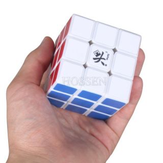 Dayan Guhong II 2 Plus V2 3x3 White Speed Cube Puzzle Stickerless
