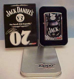 Jack Daniels Daniels NASCAR Racing Zippo Lighter New