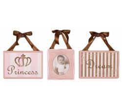daniella canvas wall art and hanging frame set of 3 $ 32 95 features