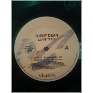 Trent Dean Livin It Up 1991 R B Dance 12 Green