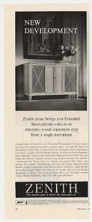 1959 Zenith Rigoletto Model SFD2575 Stereo Console Ad