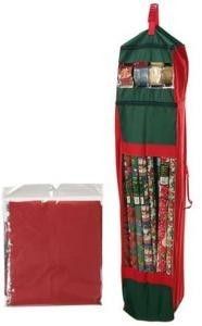 Danson Decor POLYESTER CHRISTMAS WRAPPING PAPER STORAGE BAG X80966