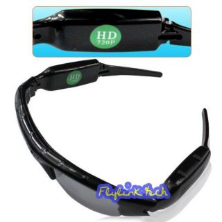 New HD 720P 5.0MP Sunglasses Mini DV DVR Spy Hidden Camera Webcam + 6