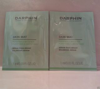 Darphin Paris Skin Mat Balancing Serum Samples Purifier Matifier