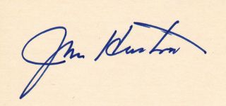 Autographs Darryl F Zanuck John Huston How Green Was My Valley Maltese