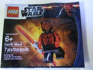 Must Have Lego Star Wars Minifig SEALED Darth Maul Exclusive Promo Set