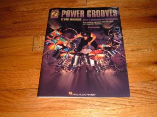 Power Grooves Dave Lombardo Book CD Set Slayer Fantomas 0793588499