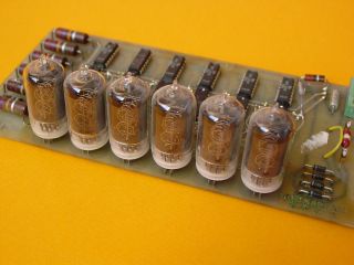 datamath calculator museum sells on  pcb zm1000 nixie tubes