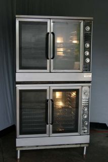 Market Forge Natural Gas 2 Deck Convection Oven