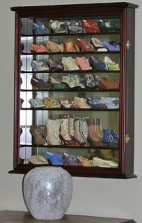 Display Case for Just The Right Shoe Wall Mountable
