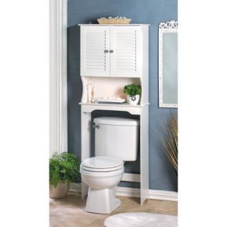  use of wasted space with this decorative bathroom storage cabinet