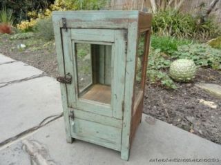  ANTIQUE SHABBY CHIC WOODEN WALL CABINET CUPBOARD BATHROOM DISPLAY