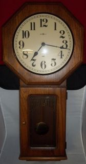 Howard Miller Wall 124 Quartz Pendulum 612 479 Clock Chime Oak