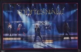 Whitesnake 23x35 Live in Concert Poster 1987 David Coverdale