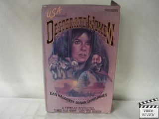 Desperate Women VHS Dan Haggerty Susan Saint James