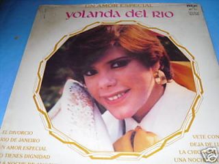 Yolanda Del Rio Un Amor Especial Mex LP SEALED New