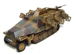 German WWII 251 1 D Halftrack with Rockets Trident 90155 for 1 87