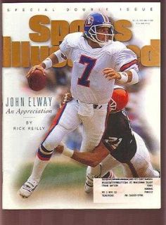 1986 93 Sports Illustrated John Elway 5 Denver