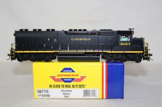 Genesis HO Locomotive Clinchfield SD45 2 3623 G67170 w DCC Sound L558