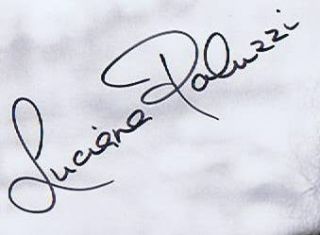 Auth Autograph Luciana Paluzzi James Bond Thunderball