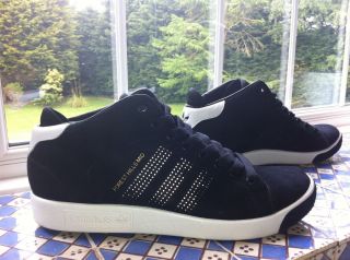 Mens Adidas Forest Hills Mid UK 13 David Beckham Oybo Trainers Shoes