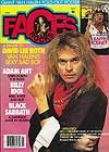 APRIL 1984 FACES OF ROCK WITH DAVID LEE ROTH ON THE FRONT COVER   VAN