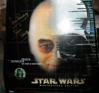 Star Wars Darth Vader 12 Figure Autograph Dave Prowse